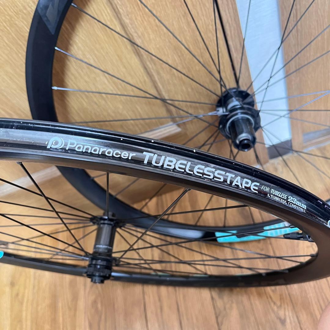 FULCRUM Racing 818DB チェレステ 前後セット チューブレス化 - メルカリ
