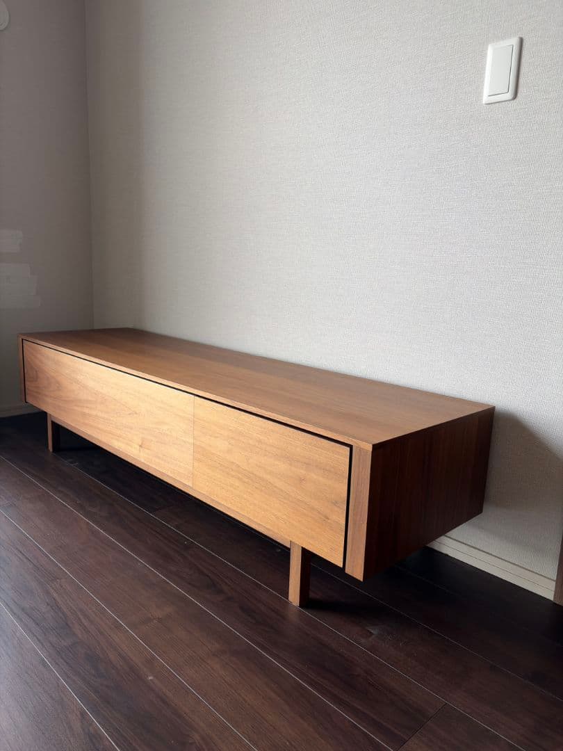 完成品 テレビ台　ローボード　テレビボード 160cm 全面ガラス チェスト 国産 日本製 テレビ台 おしゃれ 無垢 160 大川家具 完成品 テレビ