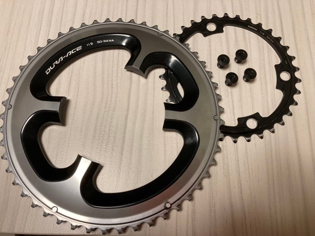 9000 チェーンリング　50t 34t Amazon.co.jp: SHIMANO チェーンリング 34T-MA 50-34T用 FC-9000