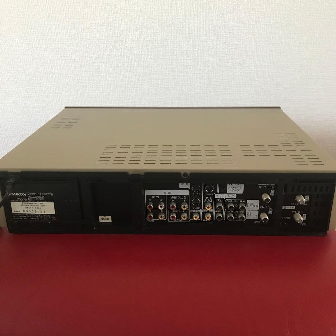 ビクター HR-VX8 S-VHS ビデオデッキ Vlctor - メルカリ