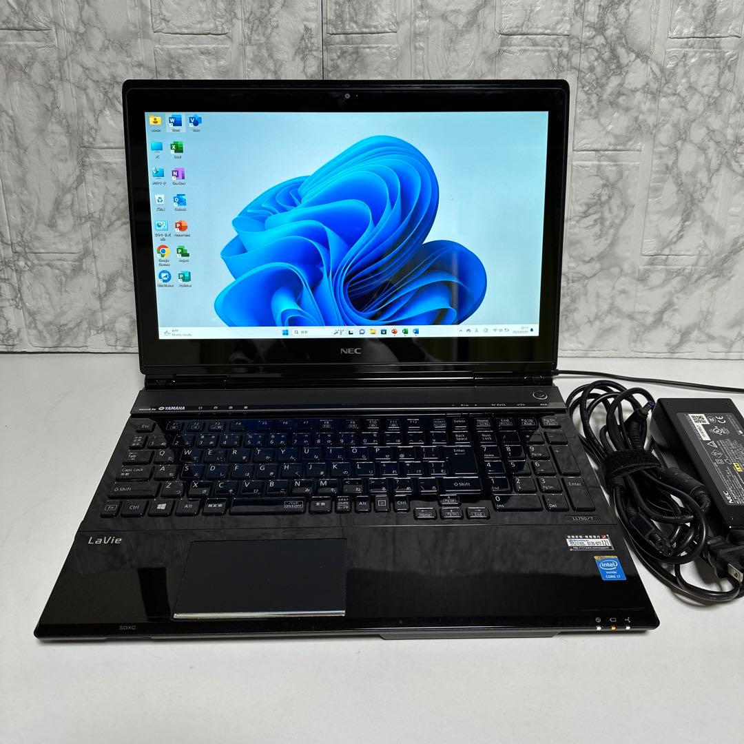 NECノートPC i7/SSD256GB/8G タッチ Windows11Pro CPU:Core i7 NEC