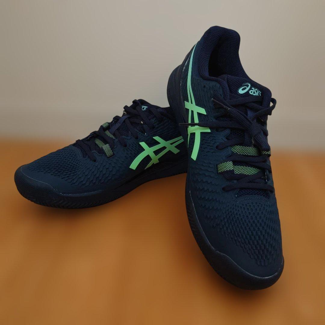 イッチー様ASICS GEL-RESOLUTION 9 テニスシューズ28cm Mens ASICS GEL-Resolution 9 Court Shoe