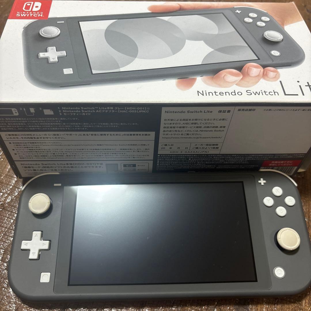 ※ジャンク品　ニンテンドーSwitch ライト　グレー Nintendo Switch 任天堂 Lite [グレー] ニンテンドースイッチ ライト