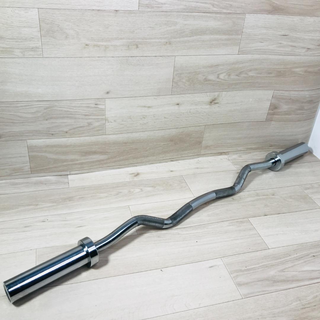 GYMWAY ジムウェイ オリンピックEZバー 長さ120cm 穴径50mm 楽天市場】即納！バーベルシャフト 120cm 直径50mm EZバー ストレート