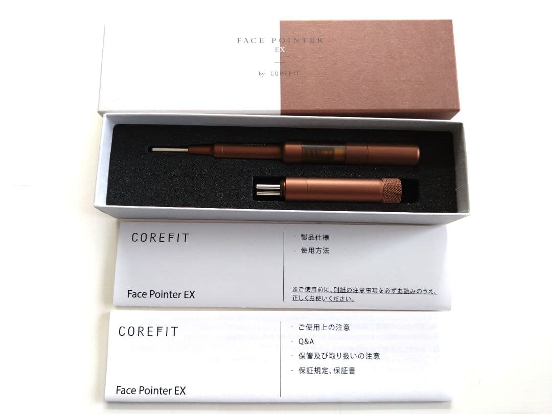 CORE FIT Face Pointer EX 美顔器 The FACE POiNTER（フェイスポインター） – COREFIT