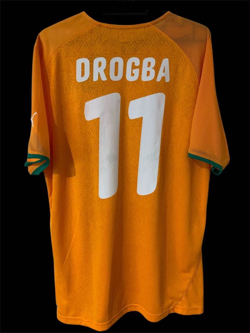 コートジボワール代表 ドログバ ユニフォームDrogba チェルシー マルセイユ 引退のディディエ・ドログバ、「記憶と記録に残したい」数多の