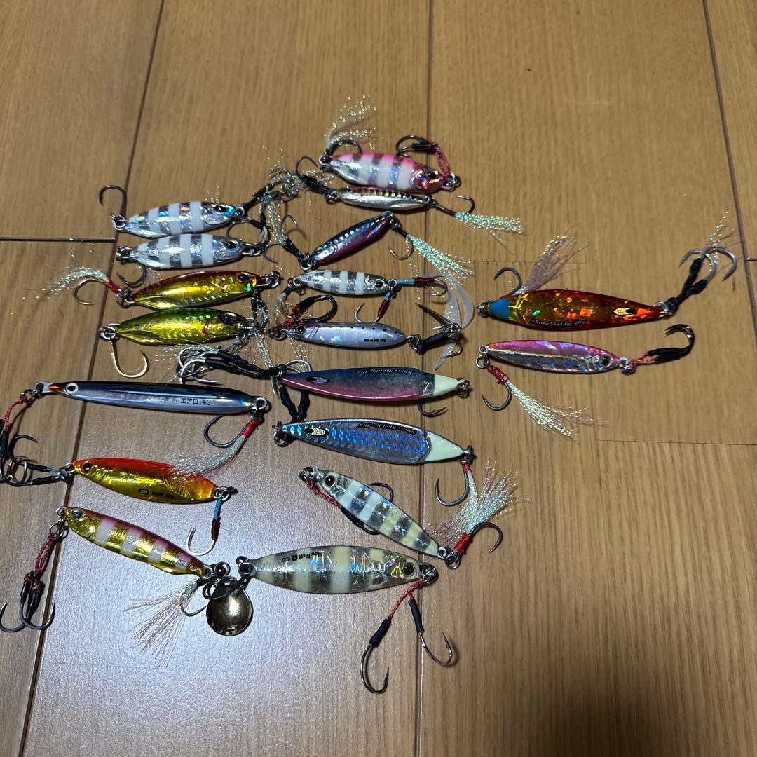 ジグ30g〜60g まとめ18個　送料込み 楽天市場】メタルジグ セット 5個セット ケース付き 青物 タチウオ