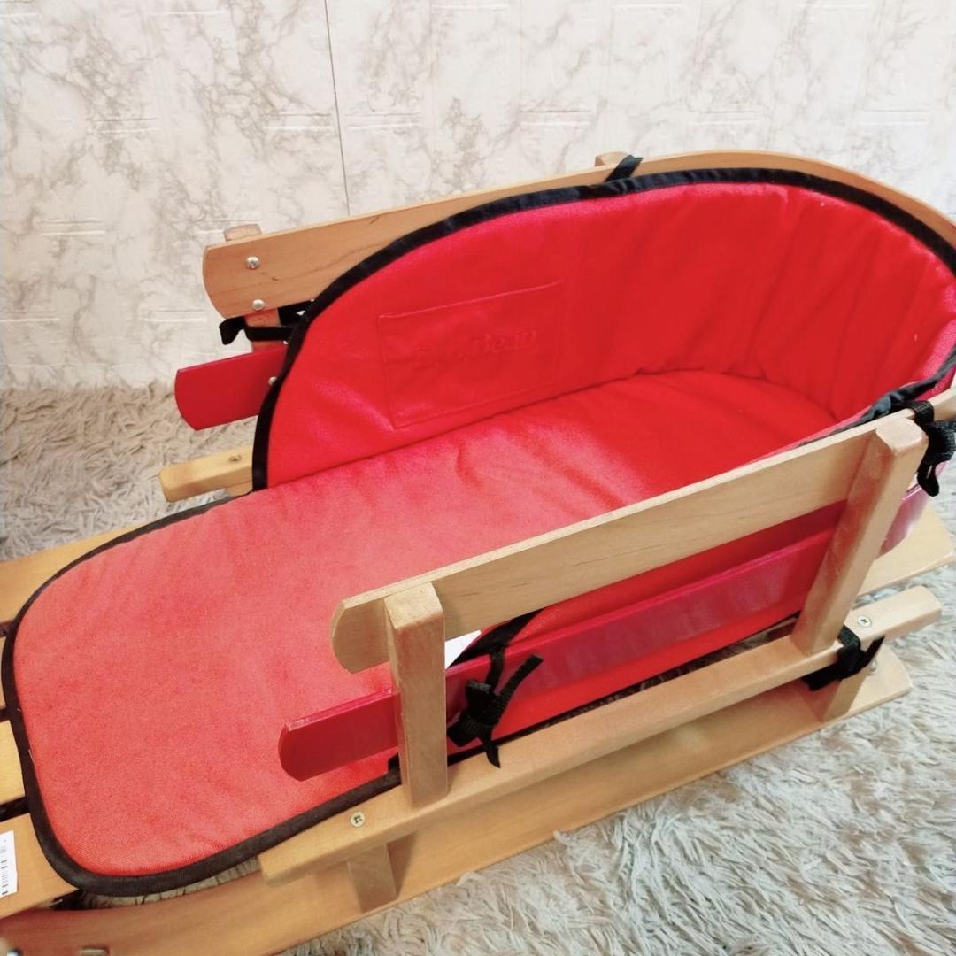 希少品 人気 L.L.Bean 子供用 木製 ソリ - メルカリ