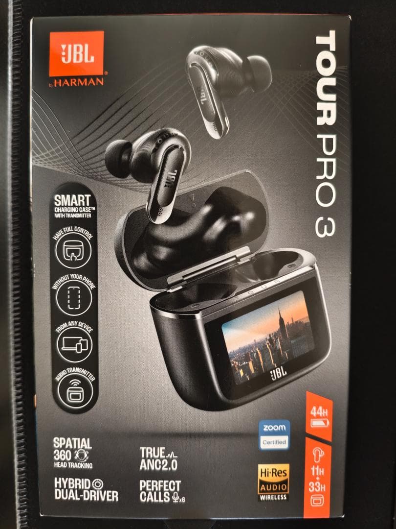 【美品】★最終価格★JBL Tour Pro 3 Black ノイキャンLDAC Amazon.co.jp: 【Amazon.co.jp 限定】JBL TOUR PRO 3 ワイヤレス