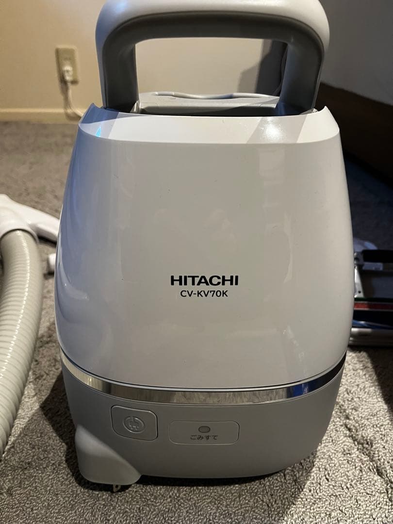 HITACHI CV-KV70K 掃除機 仕様 ： 紙パック式クリーナー CV-KV70K ： クリーナー ： 日立の家電品