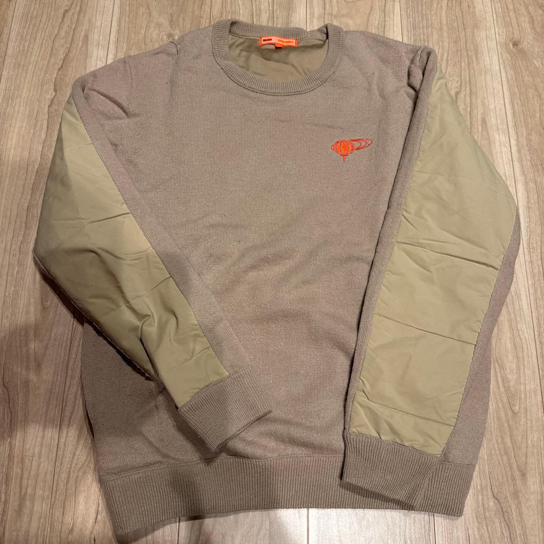 冬ゴルフ！！BEAMS GOLF Mサイズ 切替ニット BEAMS GOLF】大人の余裕ある冬ゴルフコーデ｜ビームス ゴルフ 玉川髙