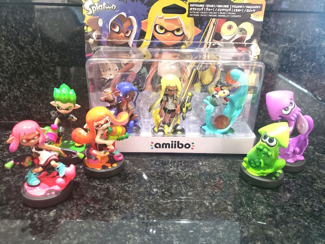 スプラトゥーン2 スプラトゥーン3 amiibo トリプルセット セット売り amiibo トリプルセット[タコガール／タコ／タコボーイ]（スプラ