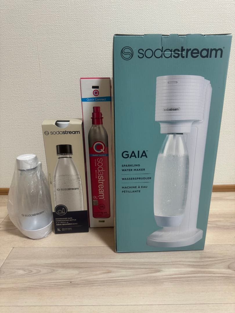 SodaStream ソーダストリーム　白　ホワイト 当日発送品 ソーダストリーム ジェネシス V2 ホワイト 白 ガス