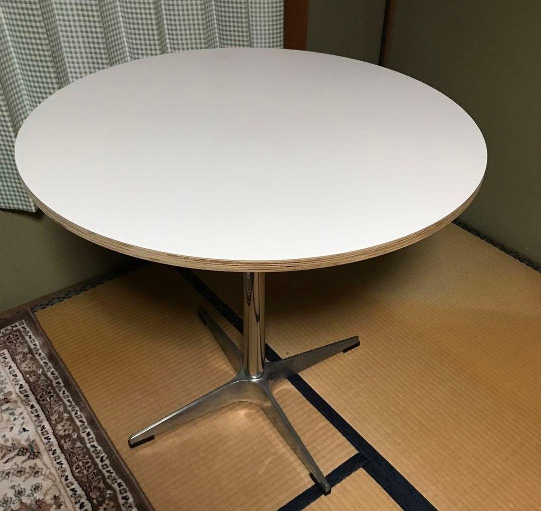値下中!)円形ホワイトテーブル 直径80cm 韓国インテリア 楽天市場】ローテーブル 白 丸 80cm 折りたたみ センターテーブル 円形