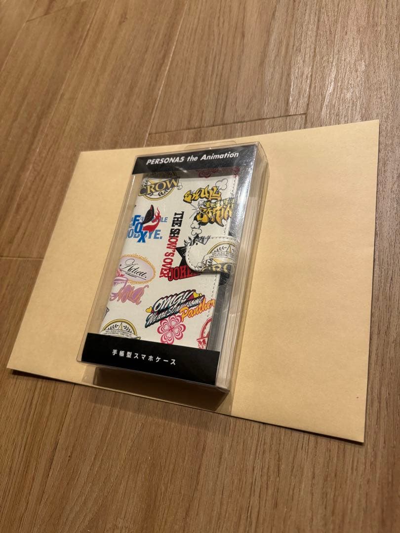 新品未使用 ペルソナ5 秀尽学園高校購買部 手帳型スマホケース AMNIBUS-日常使いできるアニメグッズの通販サイト-