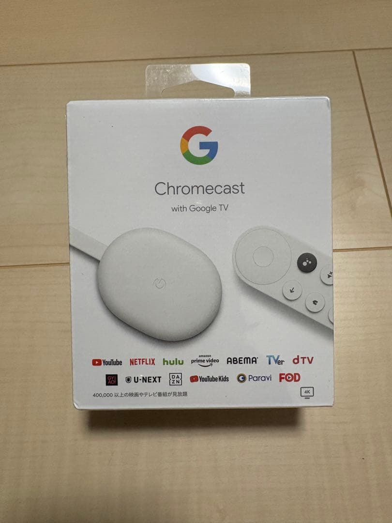 Chromecast with Google TV（4Kモデル） クロームキャスト グーグル Google Chromecast with TV 4Kモデル