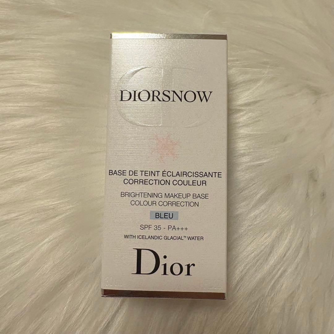 新品未使用 ディオール スノー メイクアップベース 30ml ブルー Dior Dior スノーメイクアップベース BLUE - メルカリ