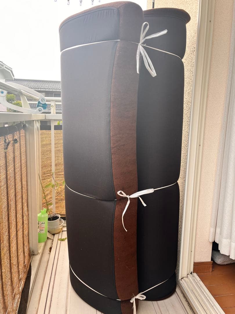 エアーマットレス ブラウンブラック　ダブル フランスベッド マットレス セミダブル 超硬い 高密度スプリング