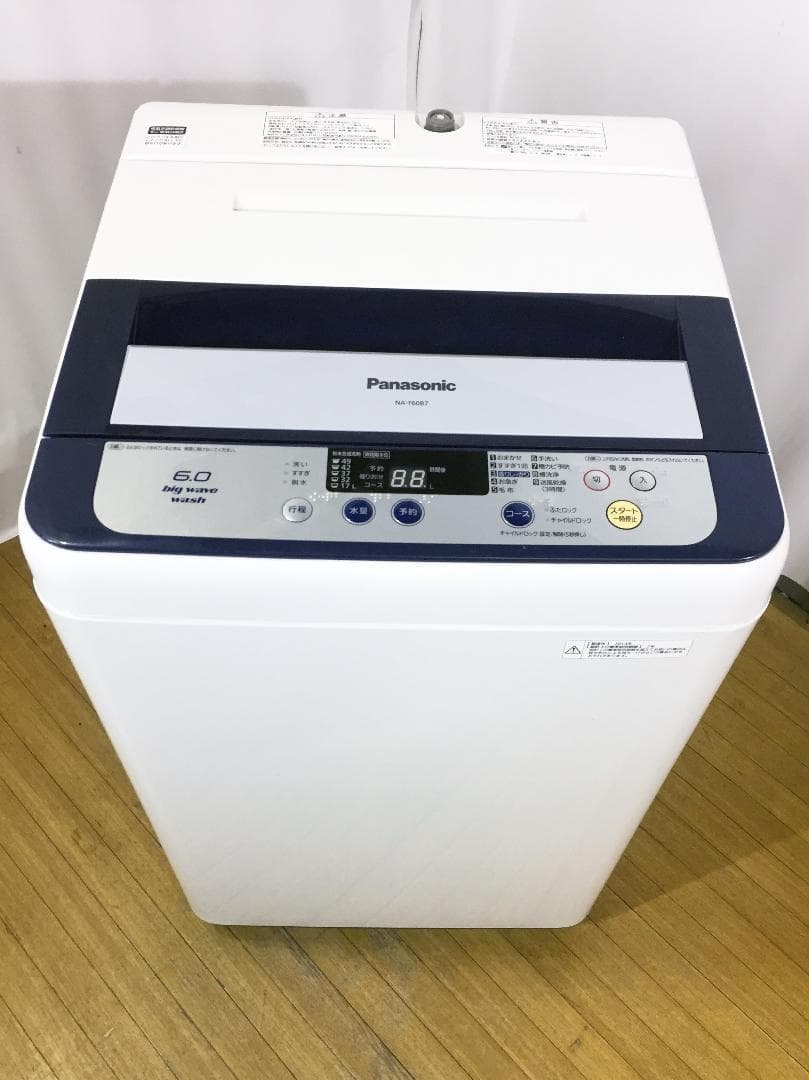 送料無料☆◇中古☆Panasonic 6㎏ 洗濯機 NA-F60B7 - メルカリ