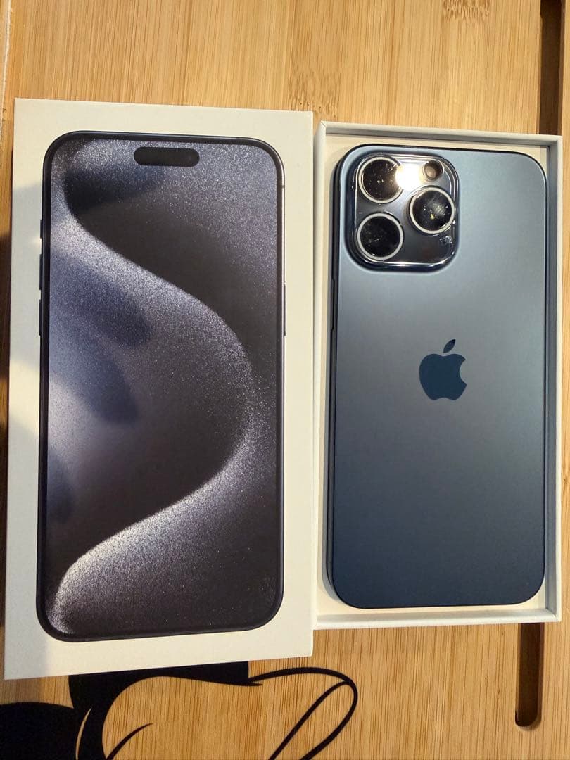 iPhone15Pro Max 256GB ブルー　SIMフリー Apple iPhone 15 Pro Max 256GB SIMフリー [ブルーチタニウム] 価格