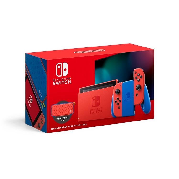Nintendo Switch 新品 任天堂 マリオレッド×ブルー セット HAD-S-RAAAF