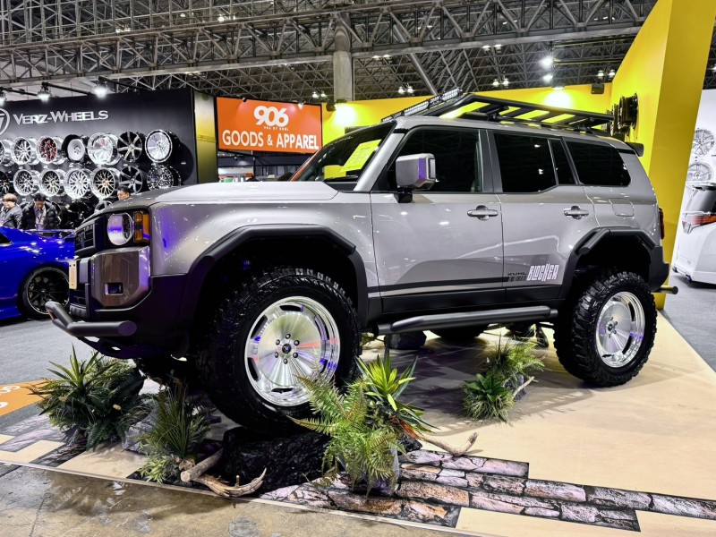 ランクル250】東京オートサロン2026にて展示中！リフトアップ